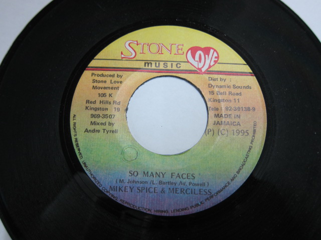 MICKY SPICE & MERCILESS / SO MANY FACES / STONE LOVE