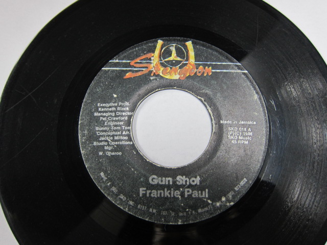FRANKIE PAUL / GUN SHOT / SKENDON