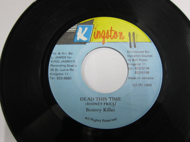BOUNTY KILLER / DEAD THIS TIME / DUCK RIDDIM / KINGSTON 11