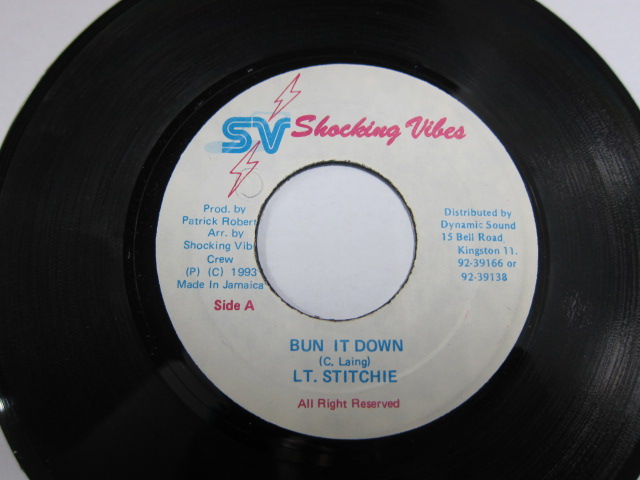LT.STITCHIE / BUN IT DOWN / FULL UP RIDDIM / SHOCKING VIBES