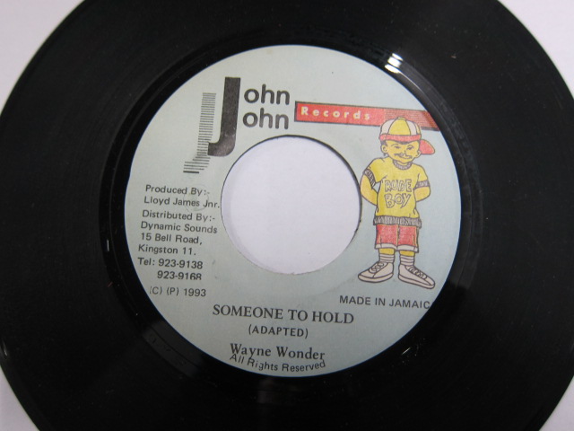 WAYNE WONDER / SOMEONE TO HOLD / SLENG TENG RIDDIM / JOHN JOHN