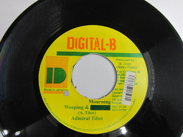 Admiral Tibet / Weeping & Mourning / DIGITAL-B