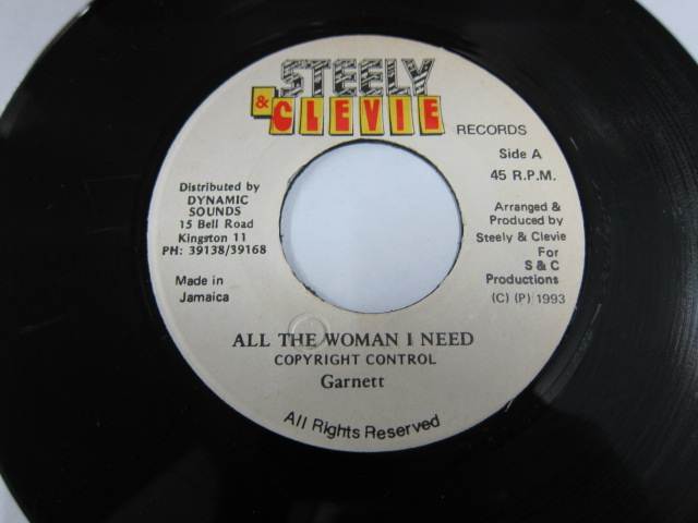 GARNET SILK / ALL THE WOMAN I NEED / STEELY & CLEVIE