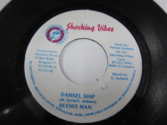 BEENIE MAN / DAMSEL SHIP / DAMSEL PANDIMONIUM RIDDIM / SHOCKING VIBES