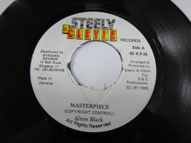 ALTON BLACK / MASTERPIECE / GENERAL RIDDIM / STEELY & CLEVIE