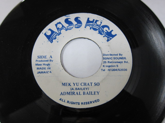 ADMIRAL BAILEY / MEK YU CHAT SO / MASS HUGH