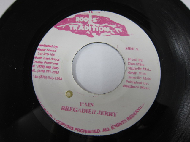 BREGADIER JERRY / PAIN / ROOTS TRADITION