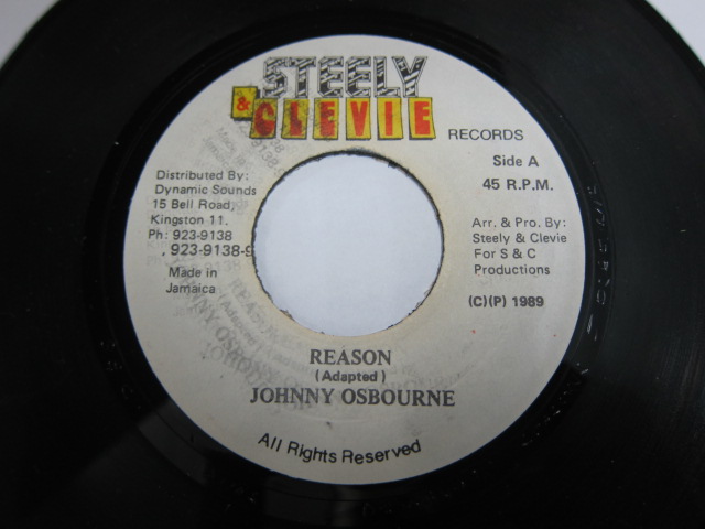 JOHNNY OSBOURNE / RESON / TAXI RIDDIM / STEELY & CLEVIE