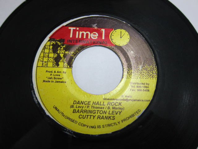 BARRINGTON LEVY & CUTTY RANKS / DANCE HALL ROCK / TIME ONE