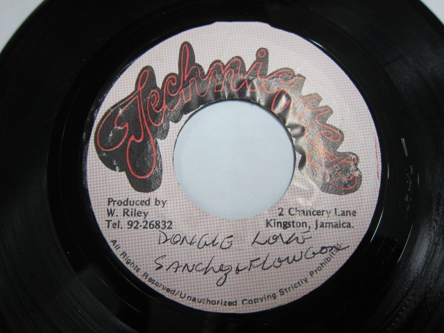 SANCHEZ & FLOURGON / DOUNGLE LOVE / AGONY RIDDIM / TECHNIQUES