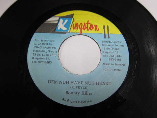 BOUNTY KILLER / DEM NUH HAVE NUH HEART / FAR EAST RIDDIM / KINGSTON 11