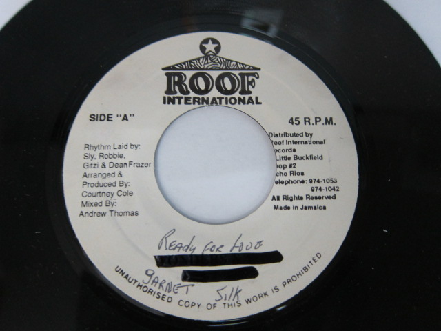 GARNET SILK / READY FOR LOVE / ROOF INTERNATIONAL