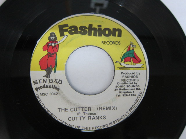 CUTTY RANKS / THE CUTTER remix / FASHION 