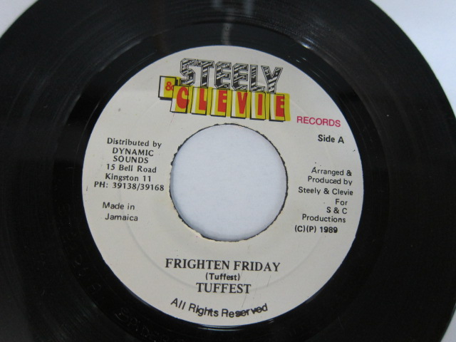 TUFFEST / FRIGHTEN FRIDAY / FRIGHTEN FRIDAY RIDDIM / STEELY & CLEVIE