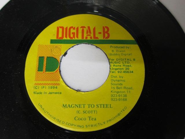 COCO TEA / MAGNET TO STEEL / STALAG RIDDIM / DIGITAL B