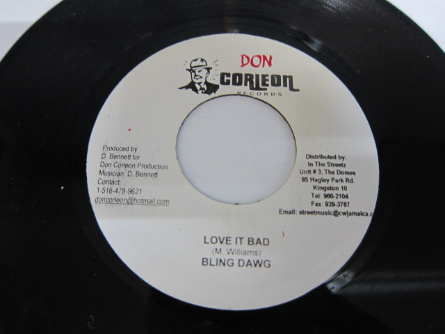 BLING DWAG / LOVE IT BAD / FOUNDATION RIDDIM / DON CORLEON RECORDS