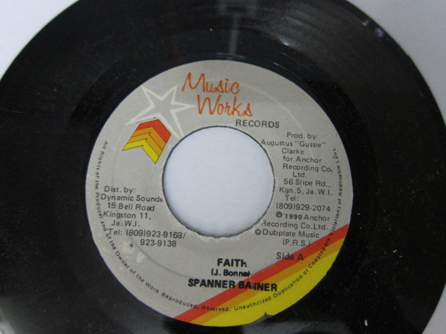 SPANNER BANNER / FAITH / MUSIC WORKS