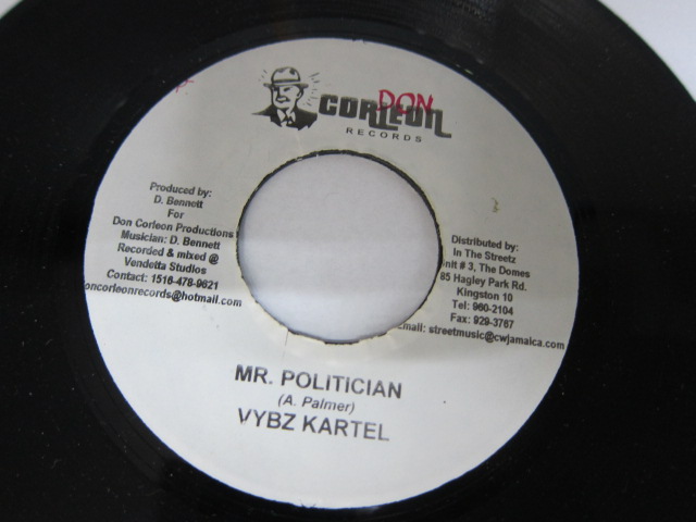 VYBZ KARTEL / MR. POLITICIAN / SWEAT RIDDIM / DON CORLEON RECORDS 
