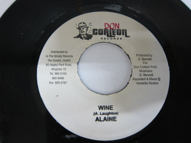 ALAINE / WINE / SWEAT RIDDIM / DON CORLEON RECORDS