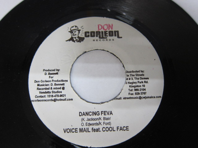 VOICE MAIL feat COOL FACE / DANCING FEVA / RAGING BULL RIDDIM / DON CORLEON RECORDS