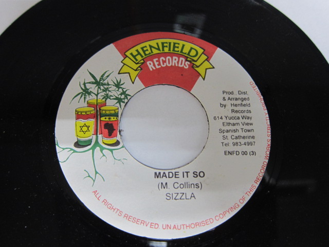 SIZZLA / MADE IT SO / NUH PARDON RIDDIM / HENFIELD 