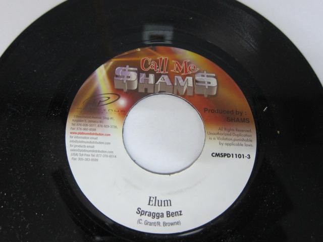 SPRAGGA BENZ / ELUM / GRASS CYAAT RIDDIM / CALL ME SHAMS