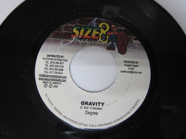 GENERAL DEGREE / GRAVITY / SIZE 8
