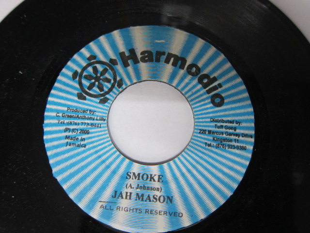 JAH MASON / SMOKE /  HOT CALALOO RIDDIM / HARMODIO