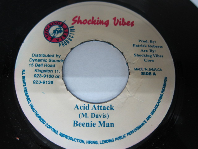 BEENIE MAN / ACID ATTACK / SHOCKING VIBES