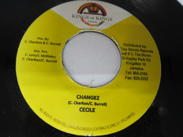 CECILE / CHANGES / CHINEY GAL RIDDIM / KINGS OF KINGS