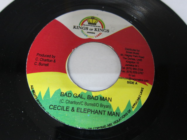 CECILE & ELEPHANT MAN / BAD GAL , BAD MAN / DOUBLE JEOPARDY RIDDIM / KINGS OF KINGS