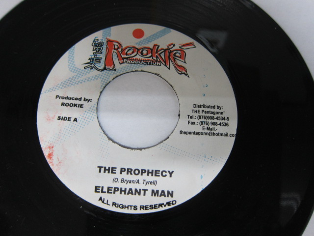 ELEPHANT MAN / THE PROPHECY / SUPER STAR RIDDIM / ROOKIE PRO