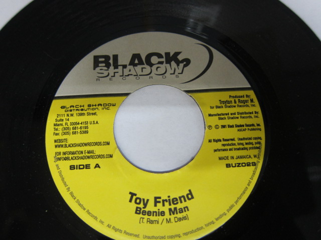 BEENIE MAN / TOY FRIEND / THE BUZZ RIDDIM / BLACK SHADOW