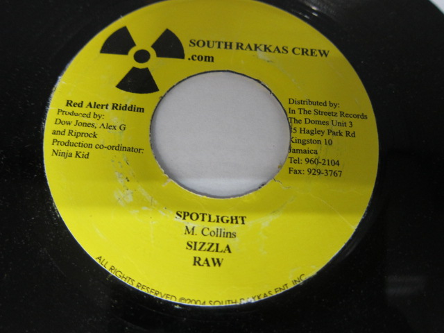 SIZZLA / SPOTLIGHT / CLAPPAS RIDDIM / SOUTH RAKKAS CREW