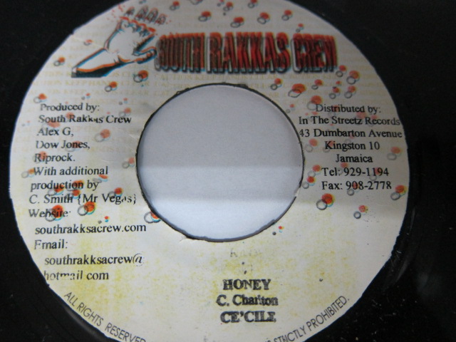 CECILE / HONEY / Bside MAD ANJU / CELLULAR MINUTES / CLAPPAS RIDDIM / SOUTH RAKKAS CREW