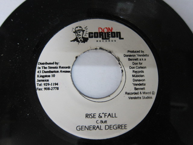 GENERAL DEGREE / RISE & FALL / DON CORLEON RECORDS