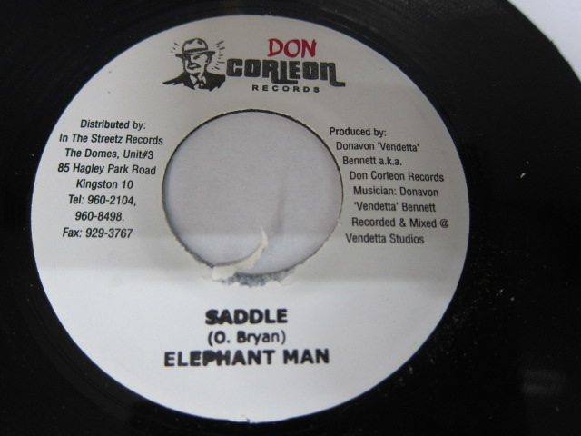 ELEPHANT MAN / SADDLE / TRI FECTA RIDDIM / DON CORLEON RECORDS