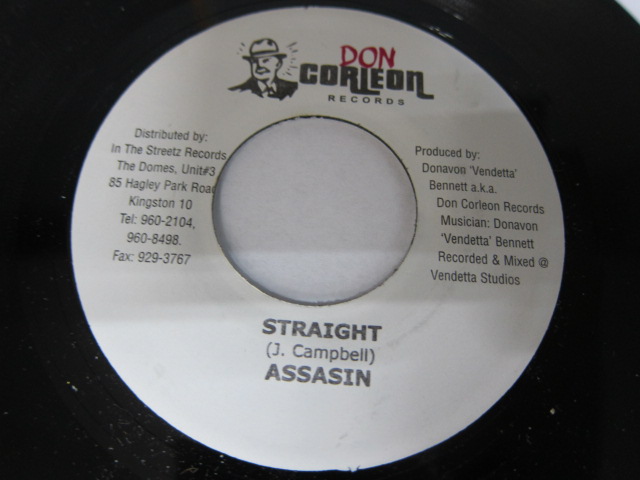 ASSASIN / STRAIGHT / TRI FECTA RIDDIM / DON CORLEON RECORDS