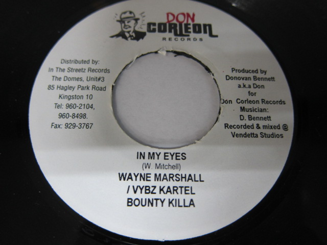 W.MARSHALL & V.KARTELL & B.KILLER / IN MY EYES / GOOD TO GO RIDDIM / DON CORLEON RECORDS