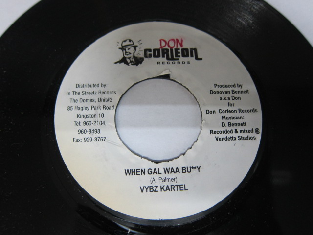 VYBZ KARTELL / WHEN GAL WAA BU**Y / GOOD TO GO RIDDIM / DON CORLEON RECORDS