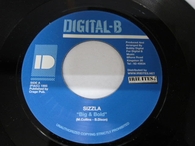 SIZZLA / BIG & BOLD / BILLIE JEAN RIDDIM / DIGITAL B