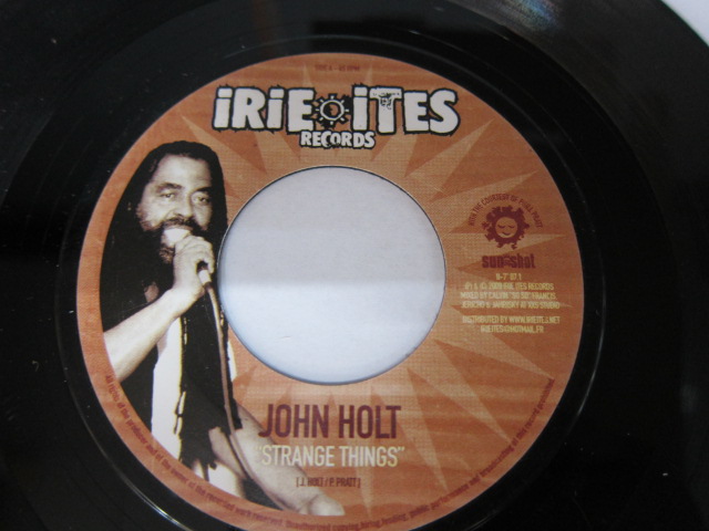 JOHN HOLT / STRANGE THINGS / Bside TRINITY / STRANGE ALL OVER THE WORLD / IRIE ITES