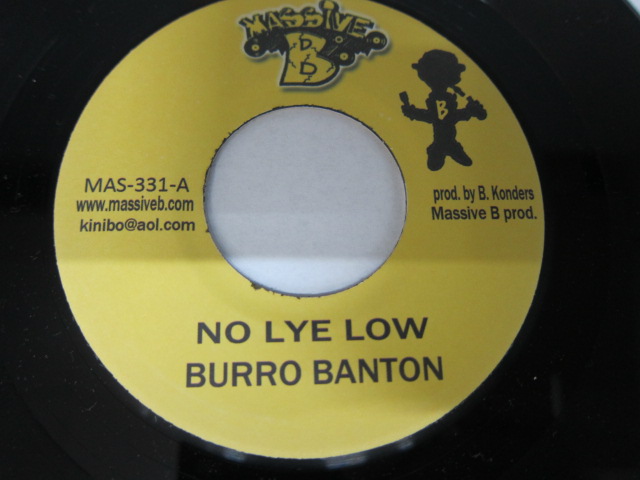 BURO BANTON / NO LYE LOW / DA EAGLE RIDDIM / MASSIVE B