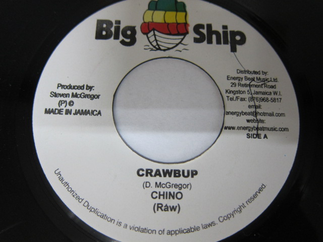 Aside CHIONO / CRAWBUP / Bside BLACK RHINO / TELL IT TO DEM / ADVOCATE RIDDIM / BIG SHIP