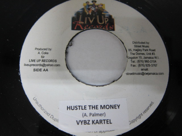 VYBZ KARTEL / HUSTLE MONEY / GOOD LIFE RIDDIM / LIVE UP RECORDS