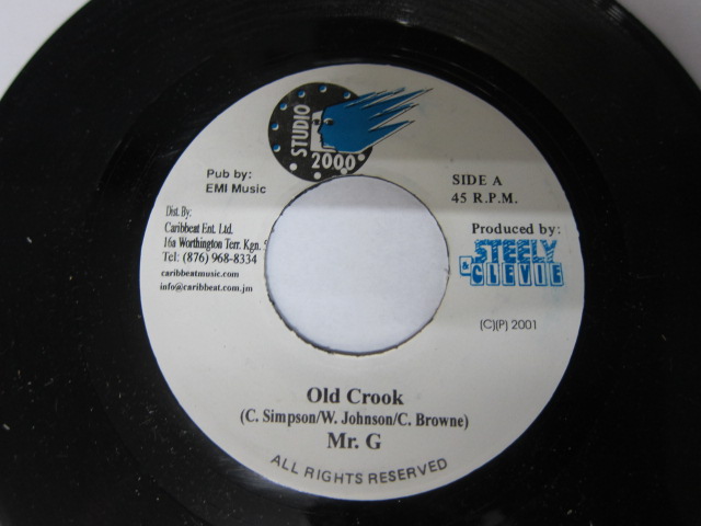 MISTER G / OLD CROOK / NINE NIGHT RIDDIM / STUDIO 2000