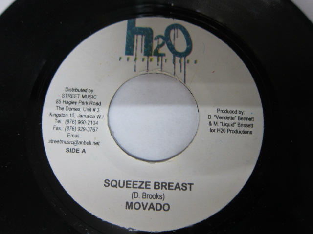 MOVADO / SQUEEZE BREAST / BLUE TOOTH RIDDIM / H2O