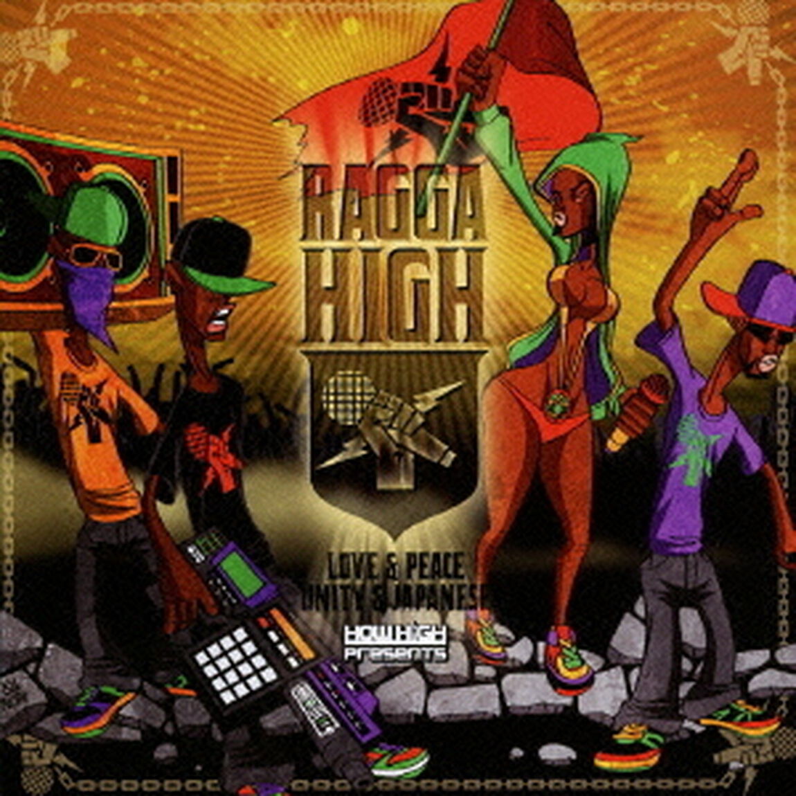 V.A. / RAGGA HIGH LOVE & PEACE UNITY & JAPANESE