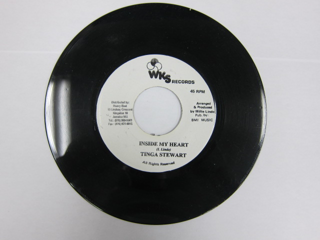 TINGA STEWART / INSIDE MY HEART / WKS RECORDS