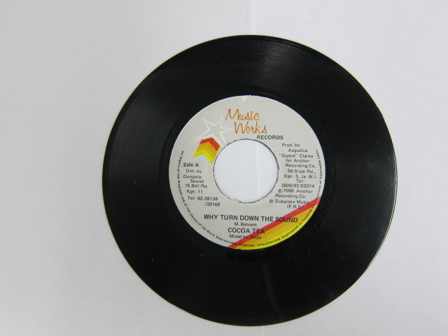 COCOA TEA / WHY TURN DOWN THE SOUND / MUSIC WORKS